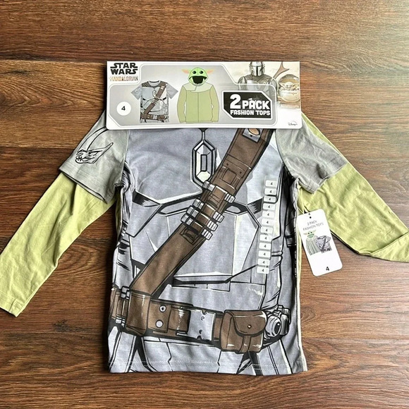 Bundle of 3 Kids Star Wars Shirts | Star Wars | Boys Star Wars Shirts | Disney - Picture 2 of 11